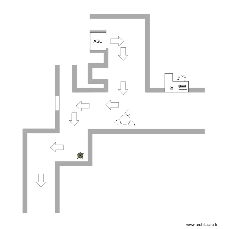 Accueil Niveau 0. Plan de 