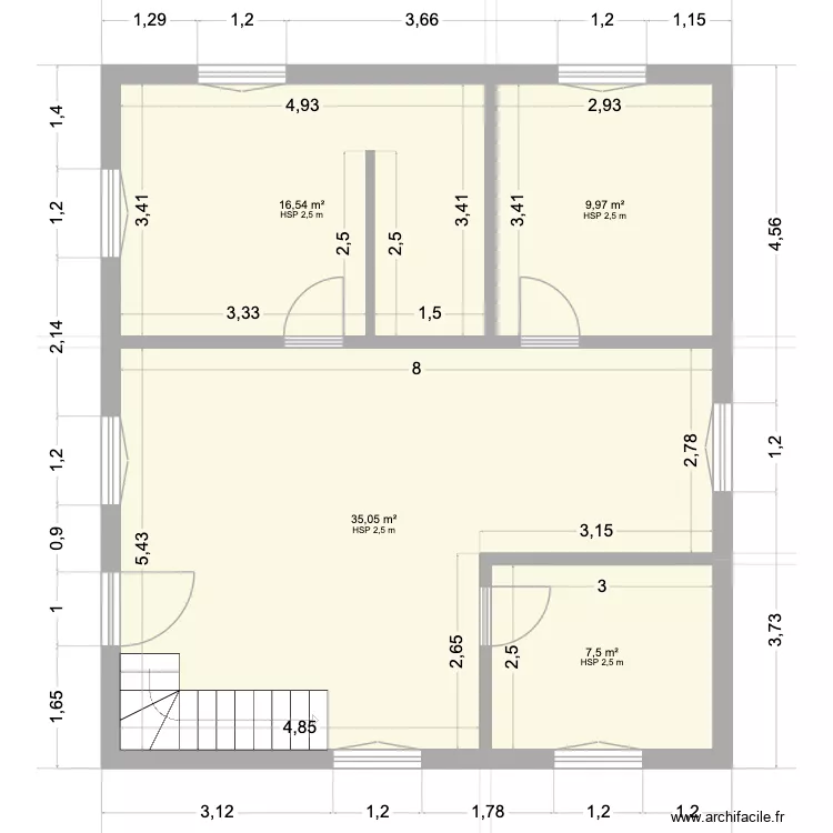 Calvin Camille. Plan de 4 Pièces et 69 m² Calvin Camille. Plan de 4 Pièces et 69 m²