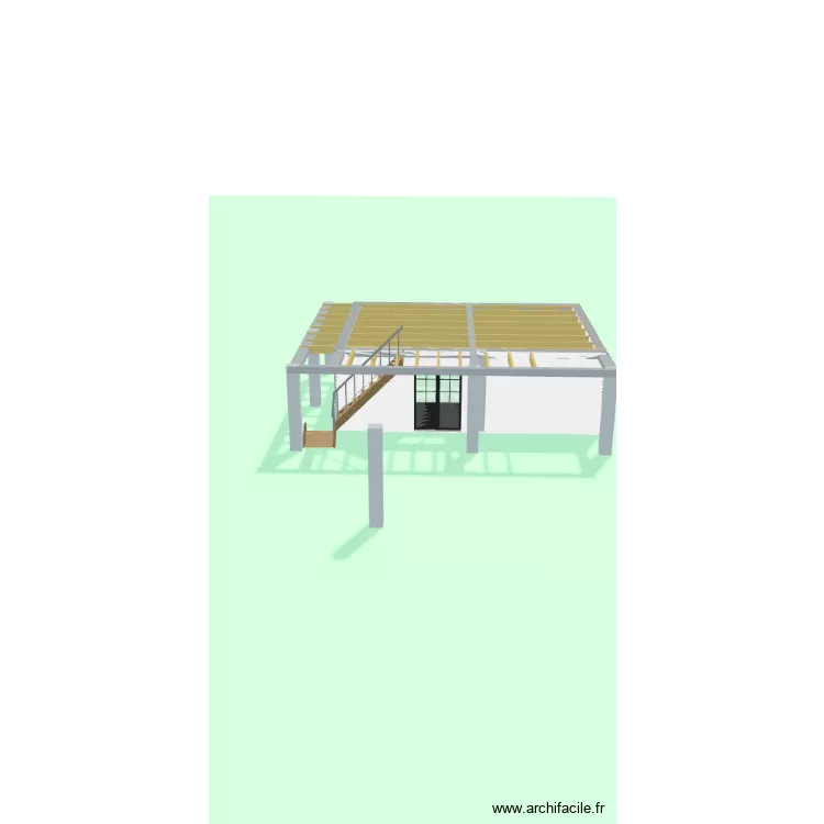 Hr (mama). Plan de 1 et 39 m² Hr (mama). Plan de 1 et 39 m²