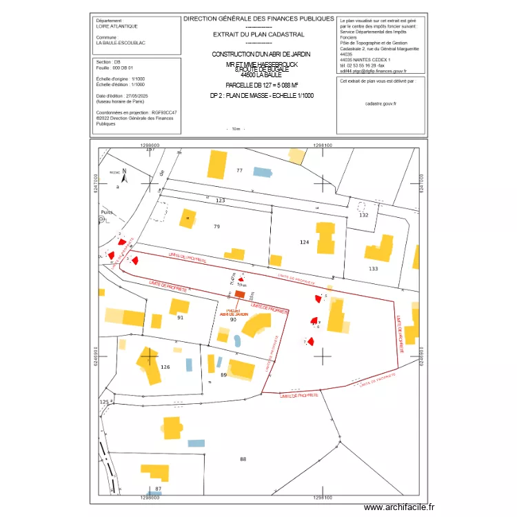 DP 2 HEASBROUCK V2. Plan de 