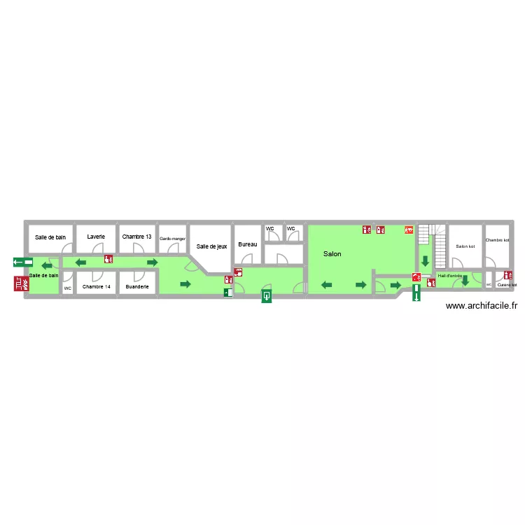 ATELIER. Plan de 23 et 175 m² ATELIER. Plan de 23 et 175 m²