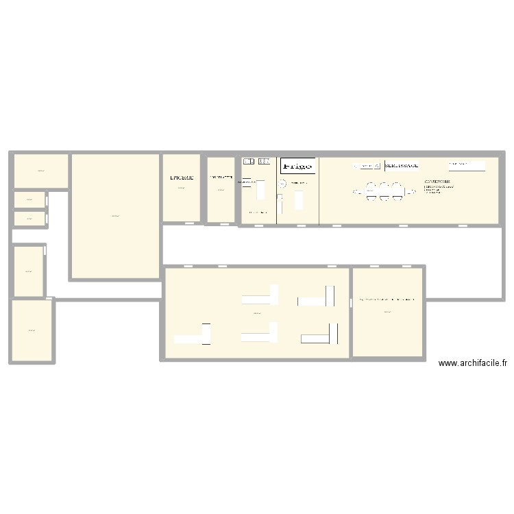 VALENTIGNEY. Plan de 11 pièces et 593 m2