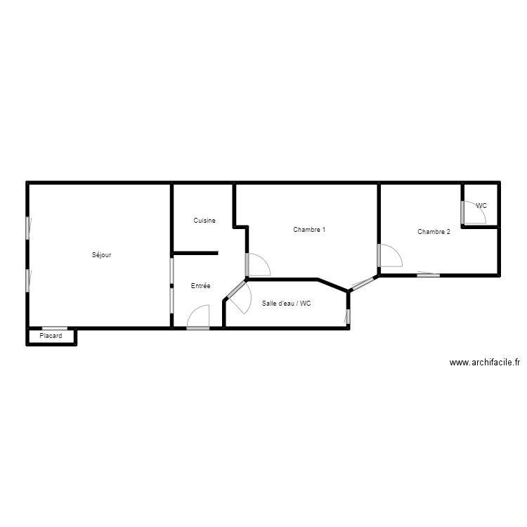 DUCHAFFAUT RENNES. Plan de 0 pièce et 0 m2