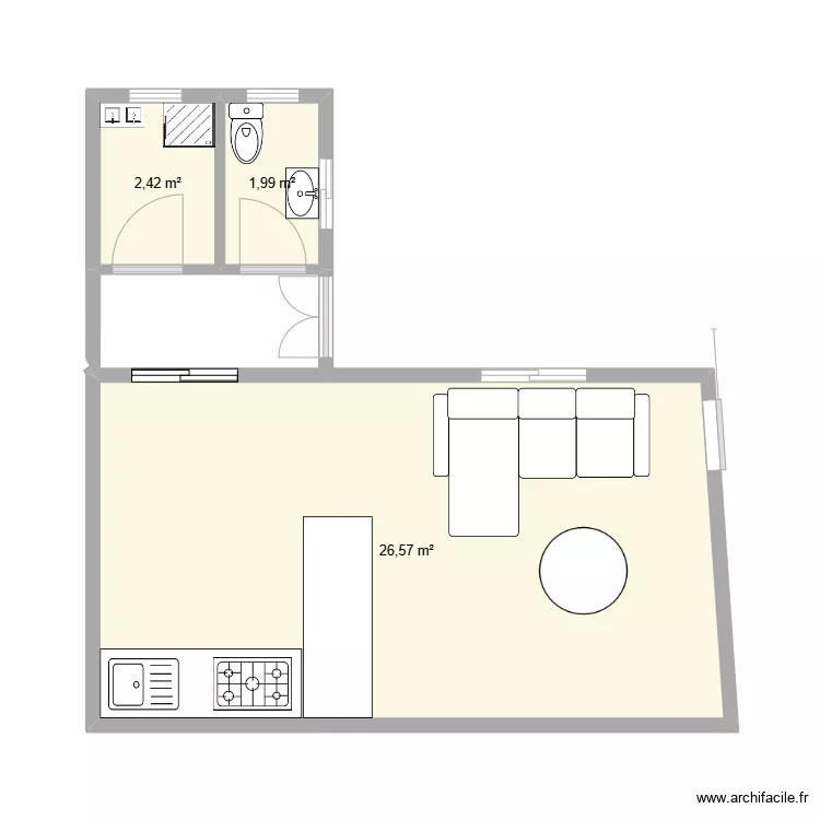 extention heri 1. Plan de 