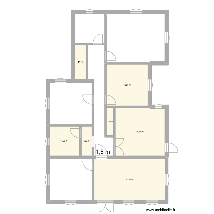 maison1. Plan de 0 pièce et 0 m2 maison1. Plan de 0 pièce et 0 m2