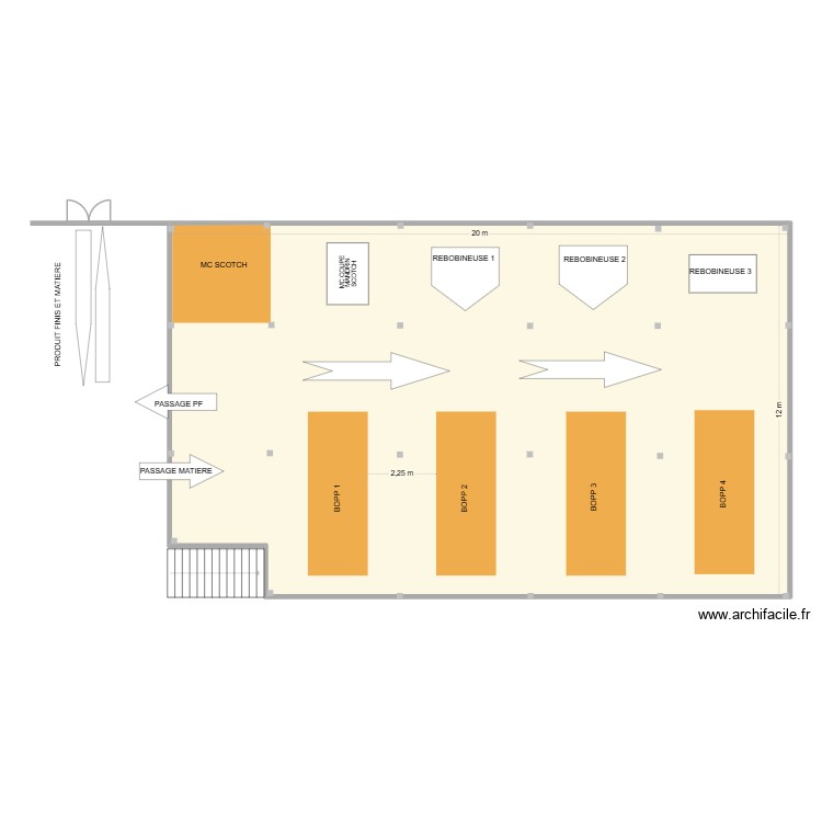 Rez de chaussé. Plan de 0 pièce et 0 m2