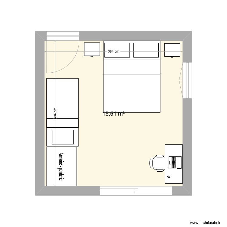chambre filles. Plan de 0 pièce et 0 m2
