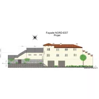 Escourche Fa&ccedil;ade NORD-EST Projet