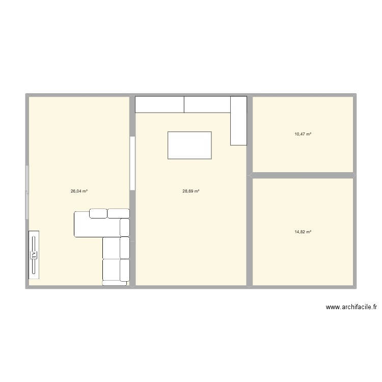Plan La gresle 2. Plan de 12 pièces et 163 m2