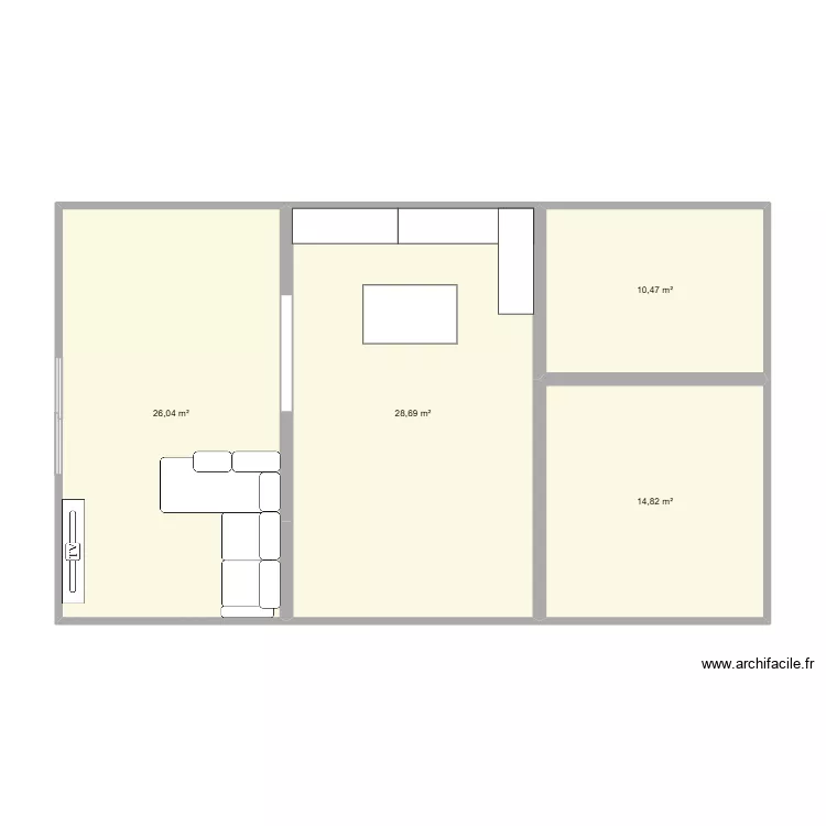 Plan La gresle 2. Plan de 