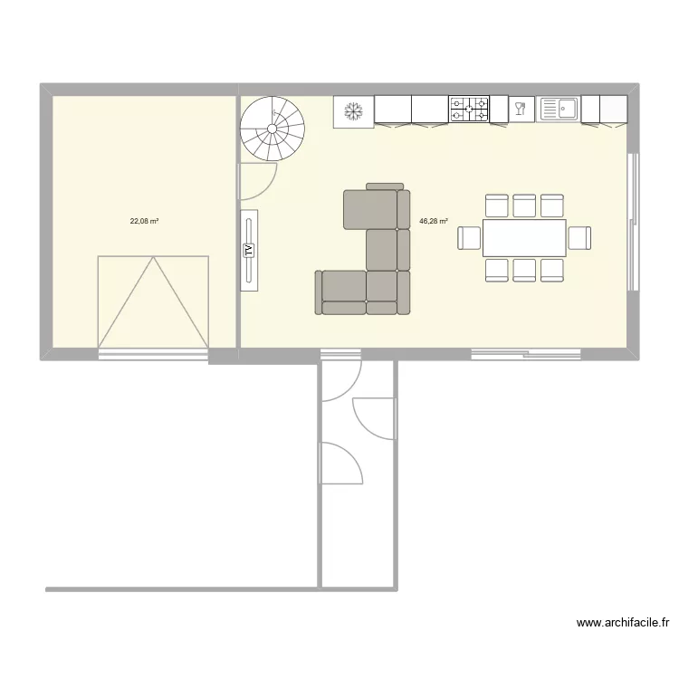 vailly. Plan de 9 Pièces et 135 m² vailly. Plan de 9 Pièces et 135 m²