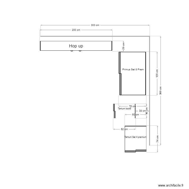 Stand macon. Plan de 0 pièce et 0 m2