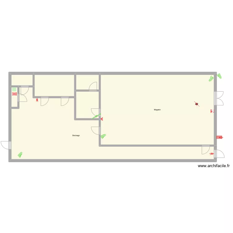 Bastide, le Confort M&eacute;dical Villefranche sur Sa&ocirc;ne. Plan de 