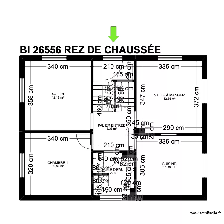 BI 26556. Plan de 