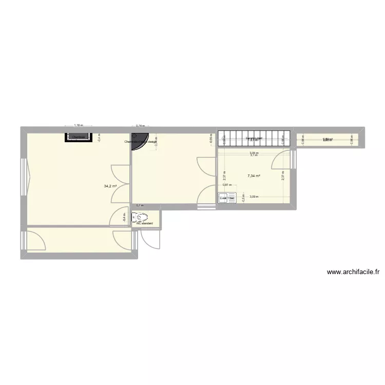 polo 2. Plan de 4 et 45 m² polo 2. Plan de 4 et 45 m²