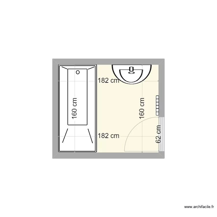 SEPHIHA. Plan de 1  et 3 m²