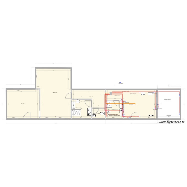 Saint Algis Version projet essai 5 Electricit&eacute;. Plan de 0 pièce et 0 m2