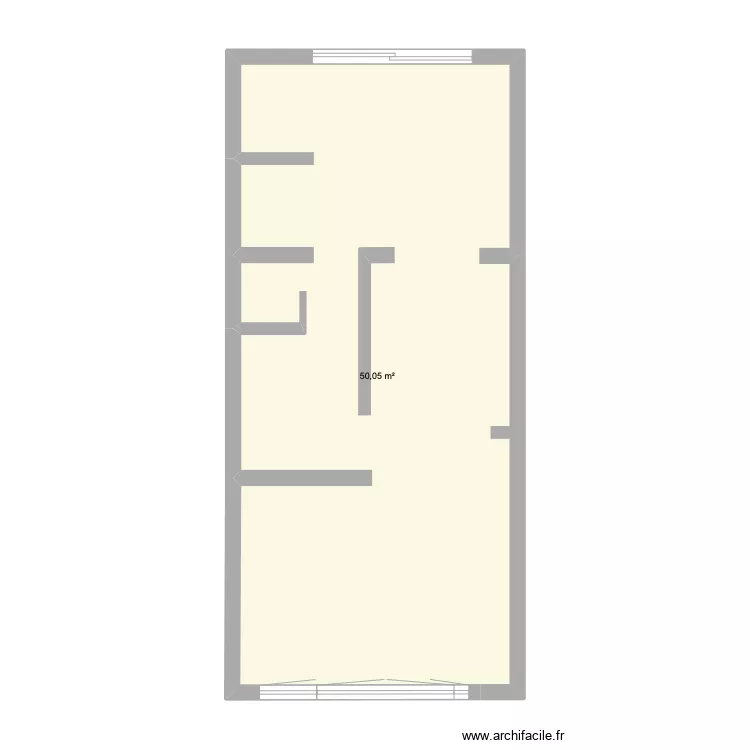 MJ 1er &eacute;tage. Plan de 