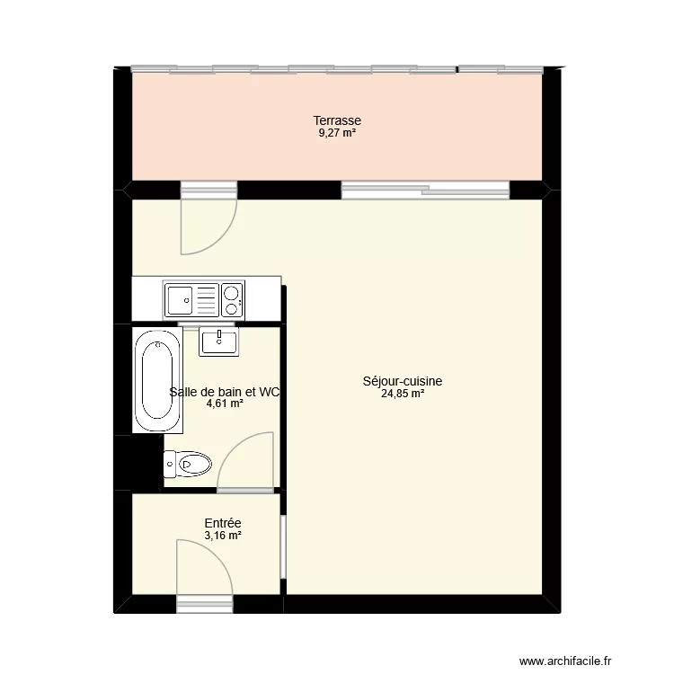 GERARD figuiere. Plan de 5 et 42 m² GERARD figuiere. Plan de 5 et 42 m²