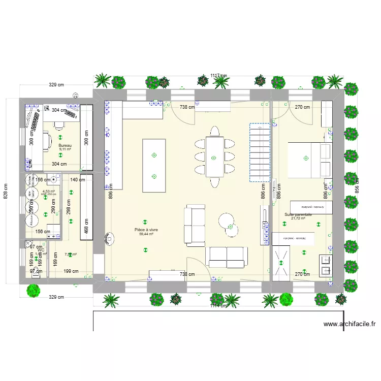 LES PLACIERS ELE. Plan de 