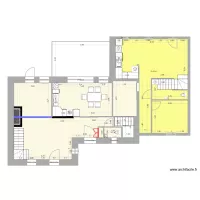 Plan rdc audierne projeté