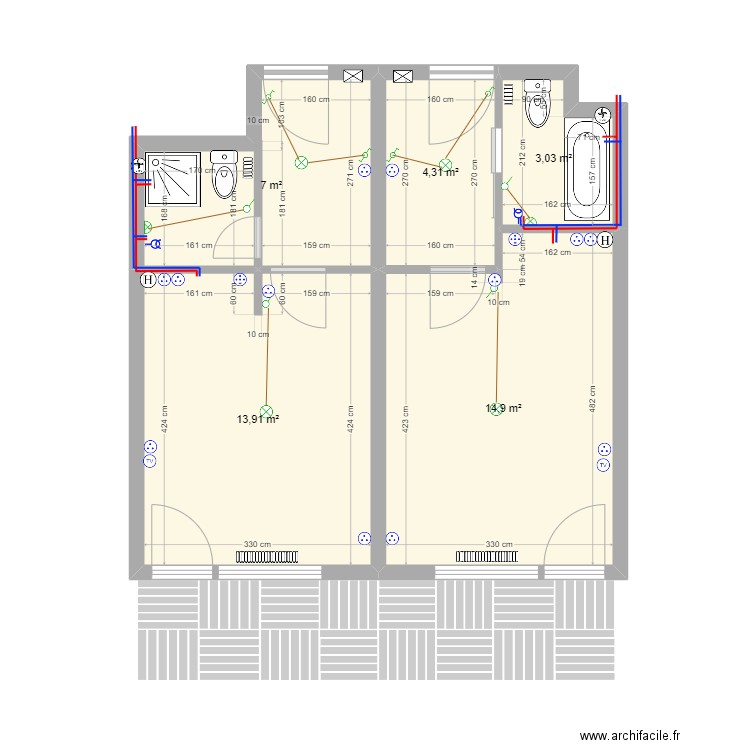 Veyso initial. Plan de 0 pièce et 0 m2