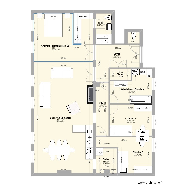 16 Ecoles Projet 6. Plan de 0 pièce et 0 m2