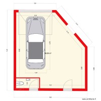 Garage en L avec salle d\'eau