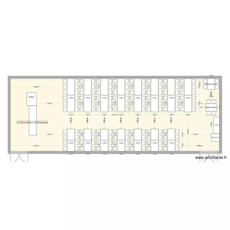 Point gourmand 16 sept. Plan de 1 Pièce et 176 m² Point gourmand 16 sept. Plan de 1 Pièce et 176 m²