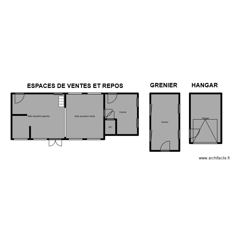 OCEANE AMI. Plan de 6 pièces et 62 m2