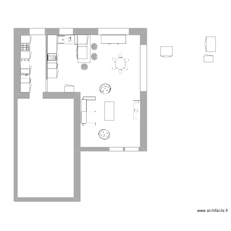ST FU. Plan de 0 pièce et 0 m2