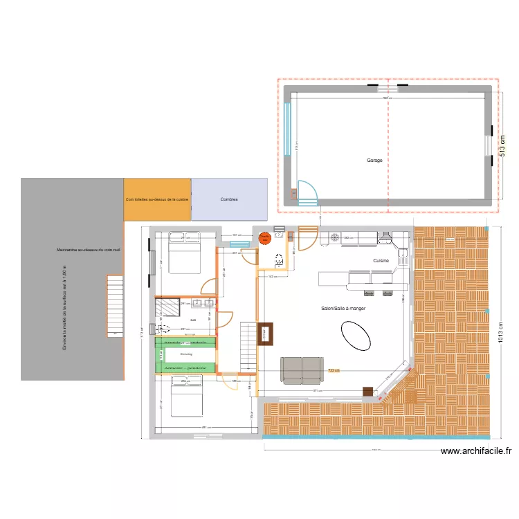 Cabé-Plan_0509. Plan de 5 Pièces et 147 m² Cabé-Plan_0509. Plan de 5 Pièces et 147 m²