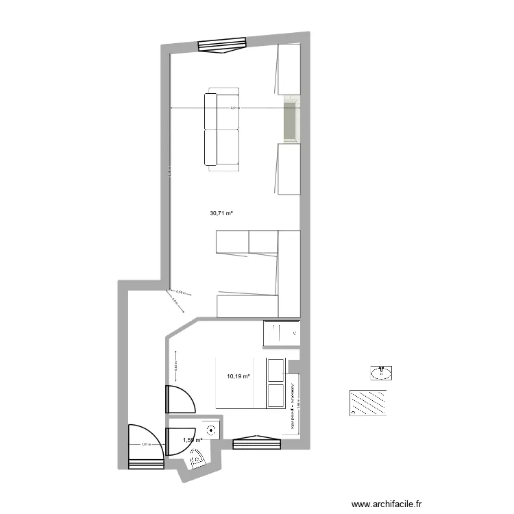 St Sébastien 2. Plan de St Sébastien 2. Plan de
