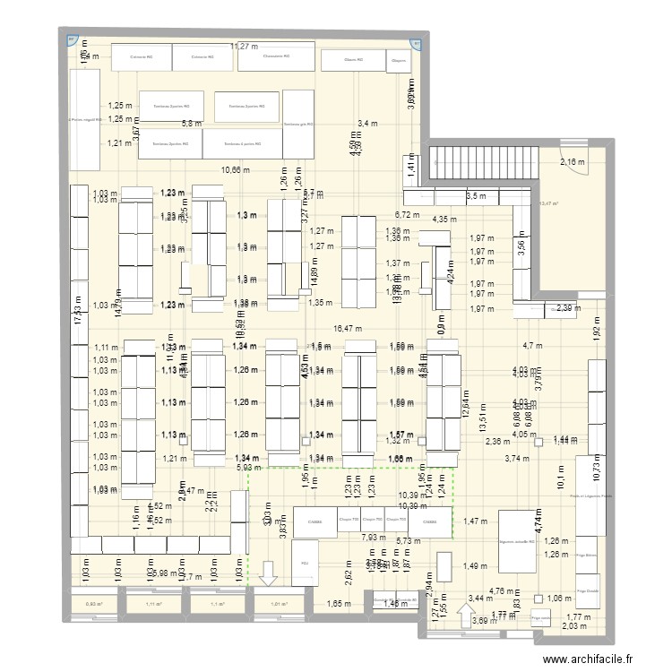 LSRG Caisse centrale Disposition finale 2. Plan de 6 pièces et 291 m2