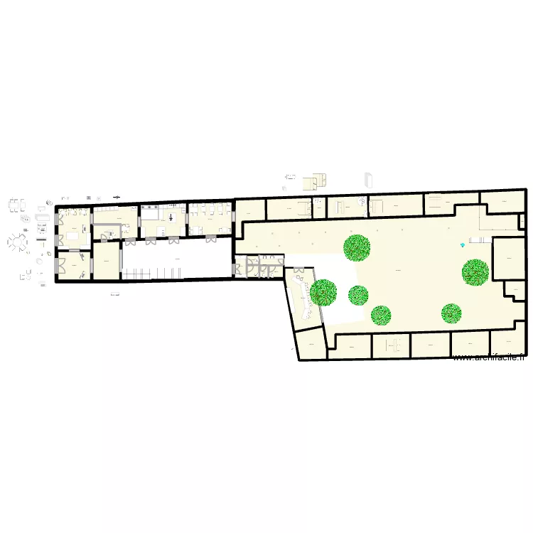 St 1 V1 - PLAN MEUBLES 2. Plan de 39  et 1525 m²