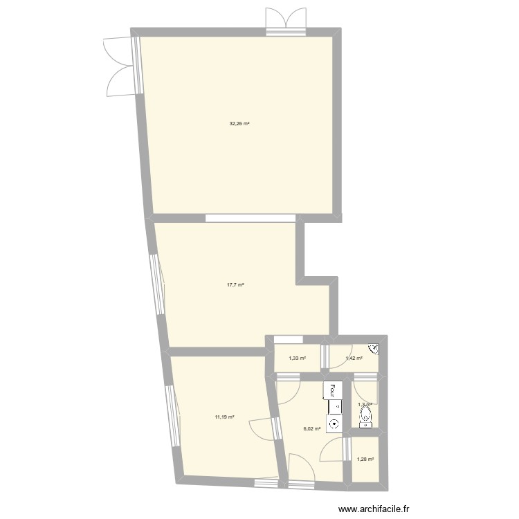 Plan Avant. Plan de 0 pièce et 0 m2