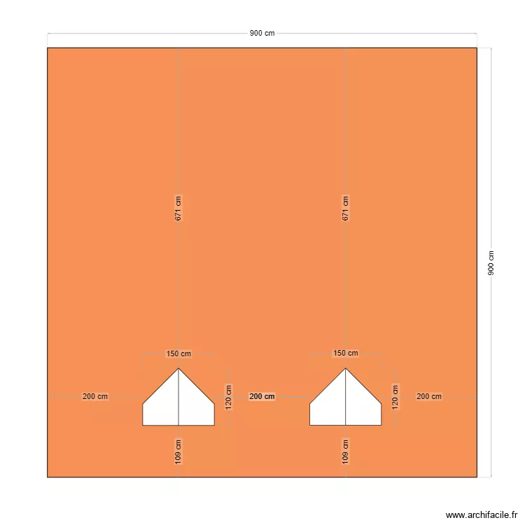 TOITURE STE.1. Plan de 