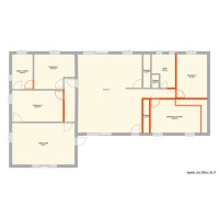 Projet maison Léo/cléo étage 1 Croquis 1