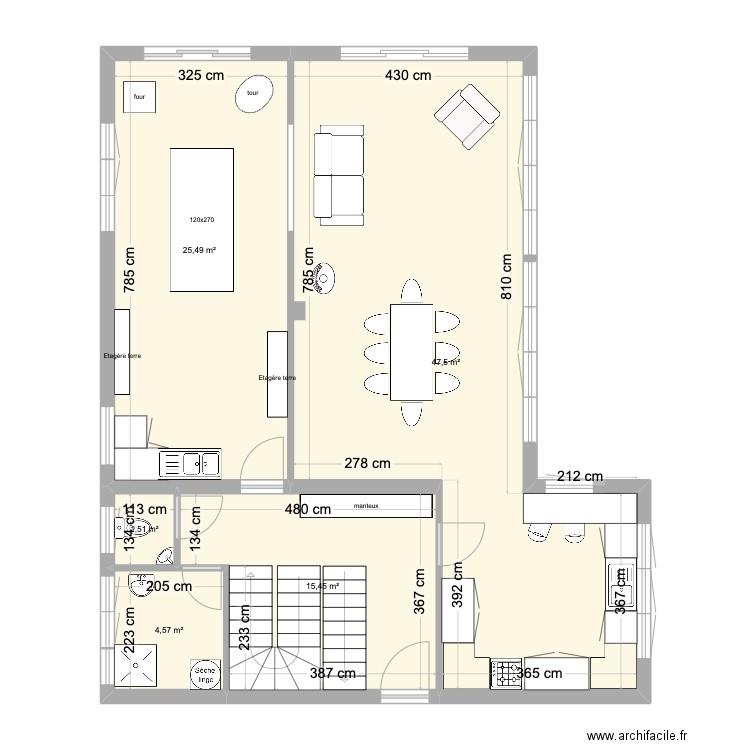 maison 0.1. Plan de 0 pièce et 0 m2