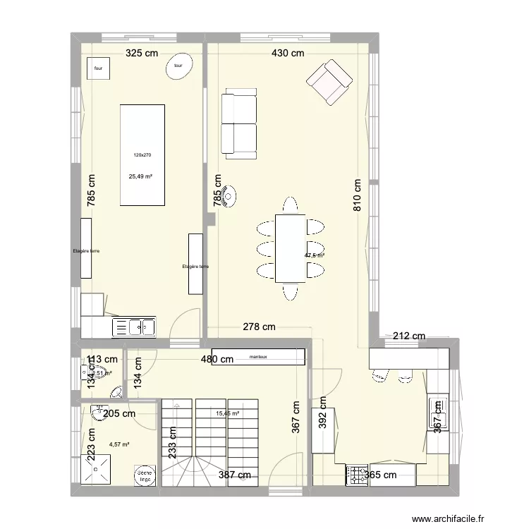 maison 0.1. Plan de 