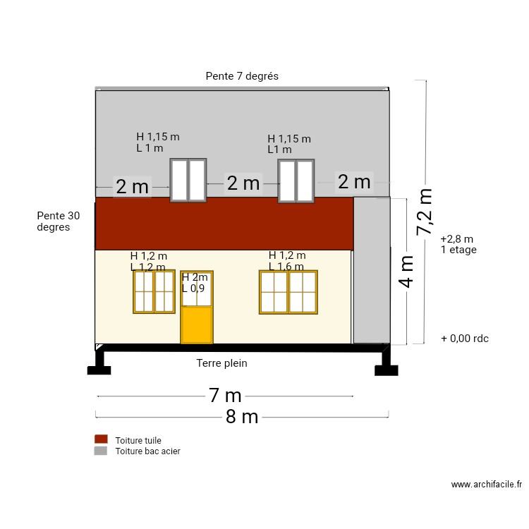 Tâta yoyo ty. Plan de 0 pièce et 0 m2