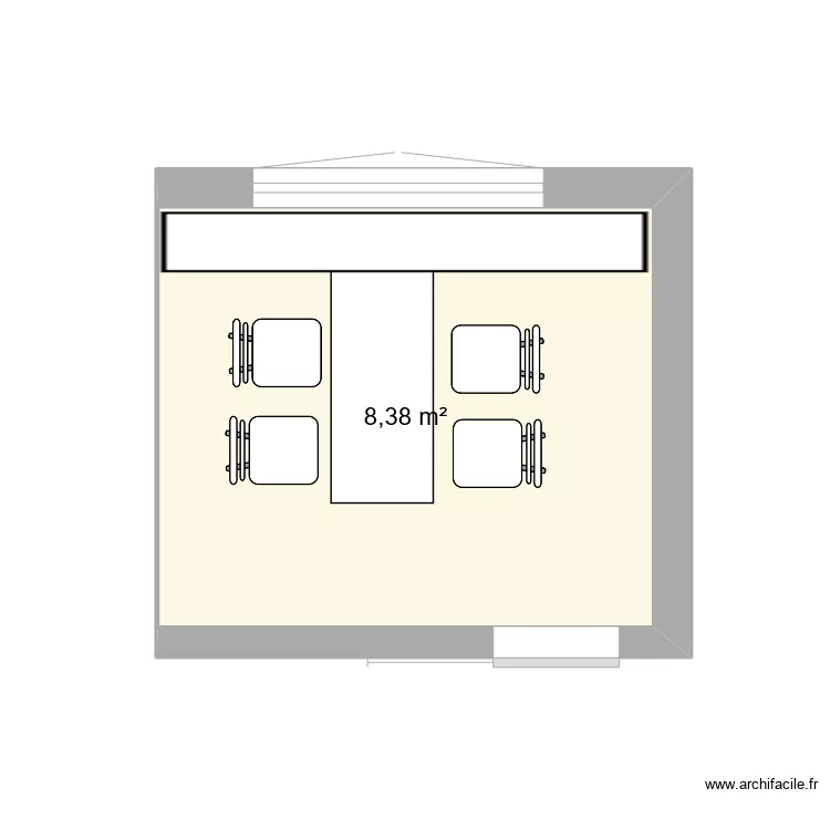 cuisine suite. Plan de 