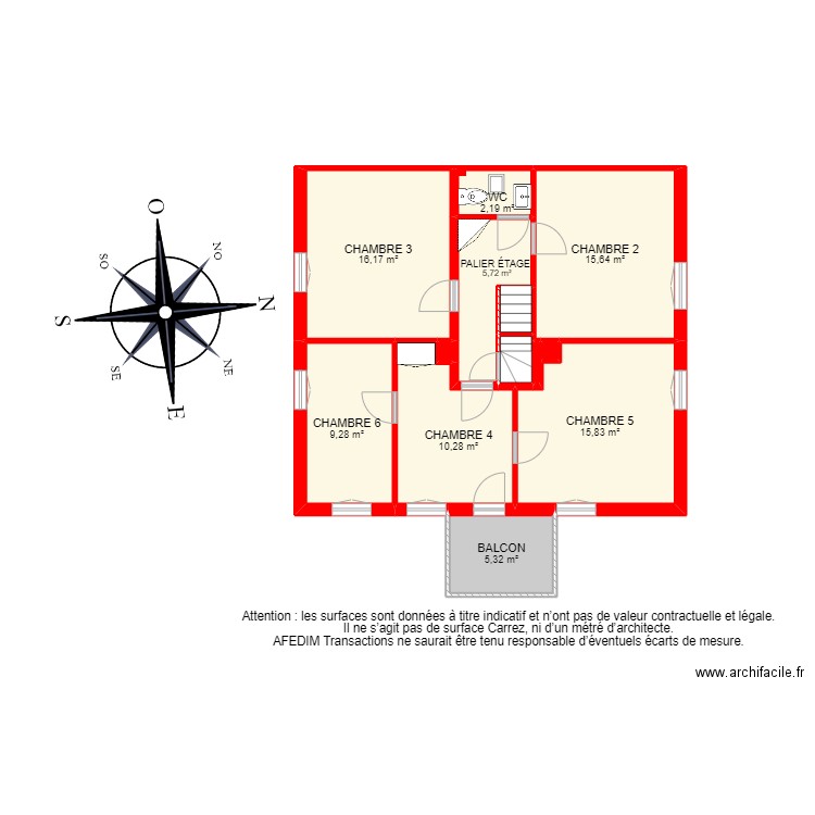 BI 19094 - . Plan de 42 pièces et 447 m2