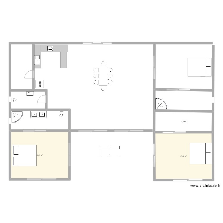 lipa. Plan de 0 pièce et 0 m2