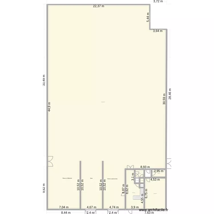 2026-10-11 33  RDC. Plan de 8 Pièces et 1127 m²