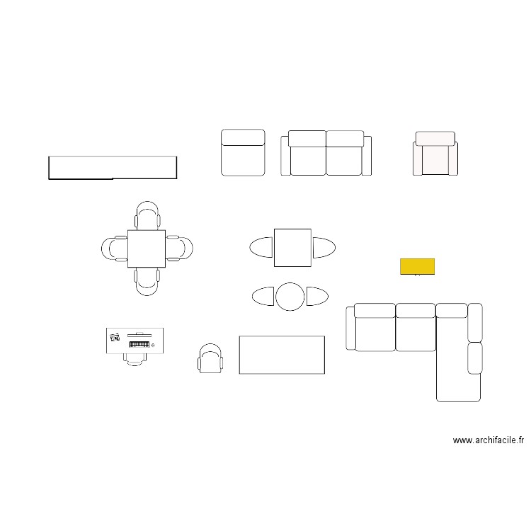 plan V1. Plan de 0 pièce et 0 m2
