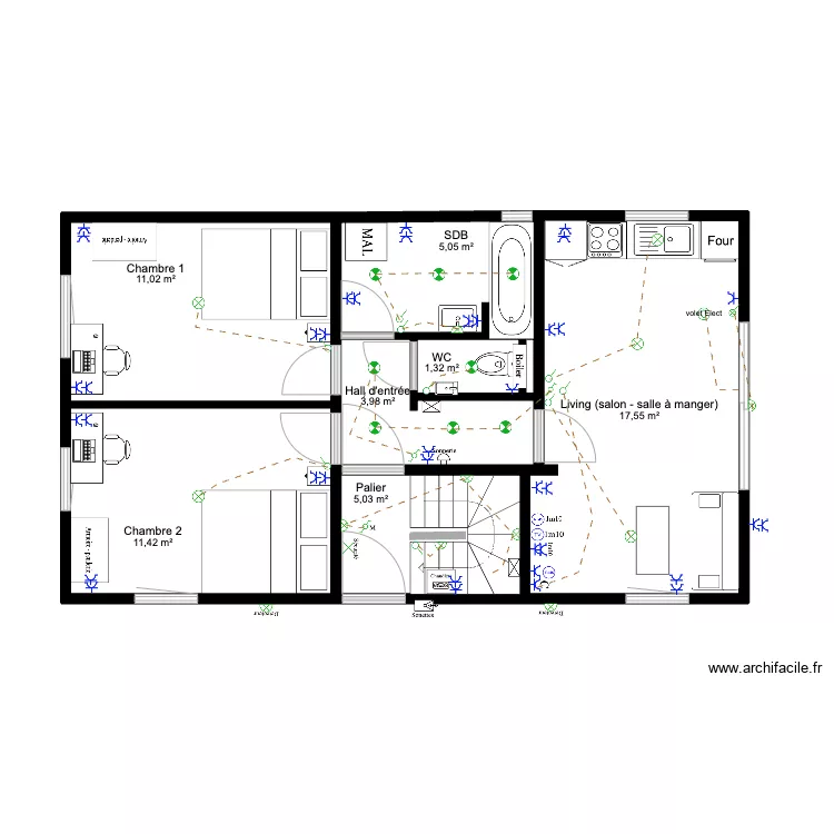 Annexe Tenderie RDC EL. Plan de 