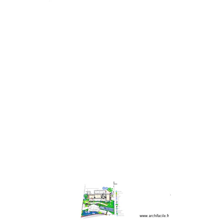 1.4.2.2 - AMENAGEMENTS EXTERIEURS  SUD  1_100-8. Plan de 0 pièce et 0 m2