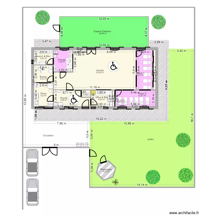 Bourg-en-Bresse projet Jordan pmi_UrM_Jardin_Bienvenu-2.1. Plan de 