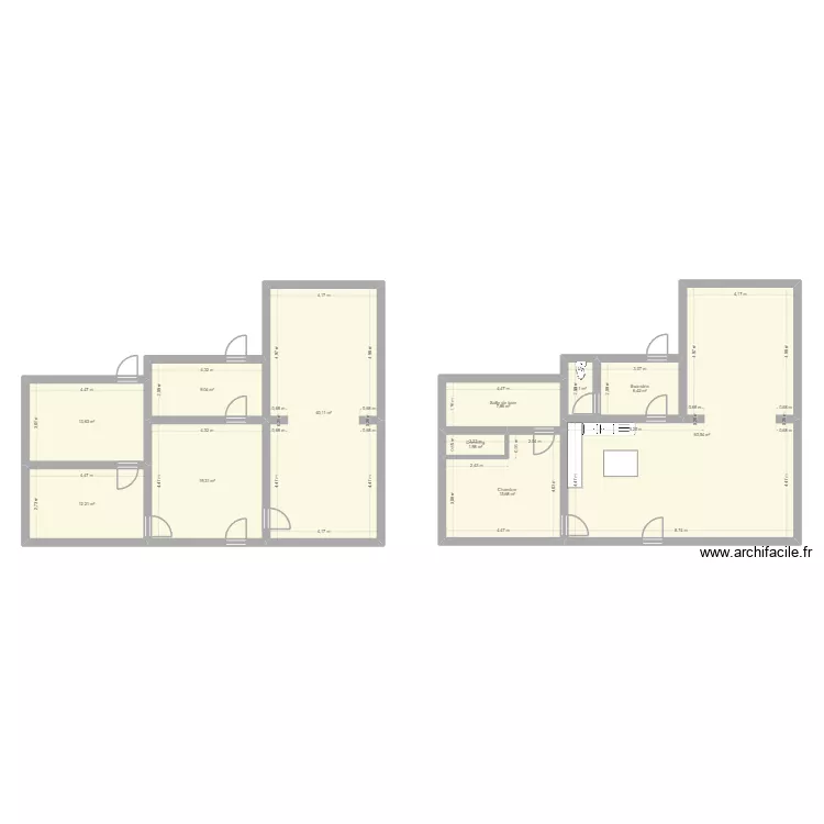 maison a renover. Plan de 11 et 189 m² maison a renover. Plan de 11 et 189 m²